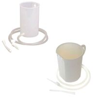 Behrend Irrigator-Set, Becher, Schlauch, graduiert, aus...