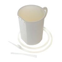 Behrend Irrigator-Set, Becher, Schlauch, graduiert, aus...