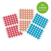 Cross Tape, Cross Patch, Gittertape, 5,2 x 4,4 cm, 10...