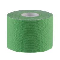Power Kinesiologie Tape, 5 cm x 5 m, 1 Rolle, grün