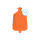 Gummi-Wärmflasche von Sänger, glatt, 3 Liter, verschiedene Farben