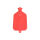 Gummi-Wärmflasche von Sänger, glatt, 3 Liter, verschiedene Farben