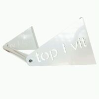 top vit® Mattenwandhalter von Pader, Auflagerohr,...