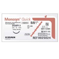 B.Braun Monosyn Quick Nahtmaterial, resorbierbar,...