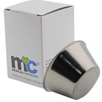 MC24 Medizinbecher, Edelstahl, graduiert, 30 ml, 1 St