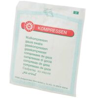 Noba Mullkompresse steril, 12-fach, einzeln steril, 60St, Gr