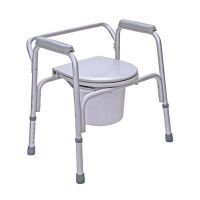Behrend toilet support frame, height adjustable, bucket,...
